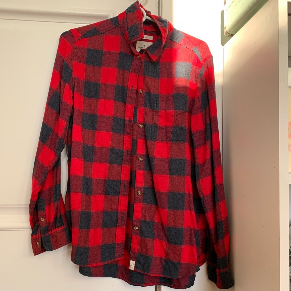 Plaid Button Down